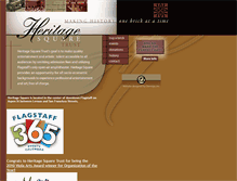 Tablet Screenshot of heritagesquaretrust.org